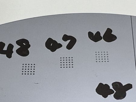 게르마늄 웨이퍼 마이크로 드릴링